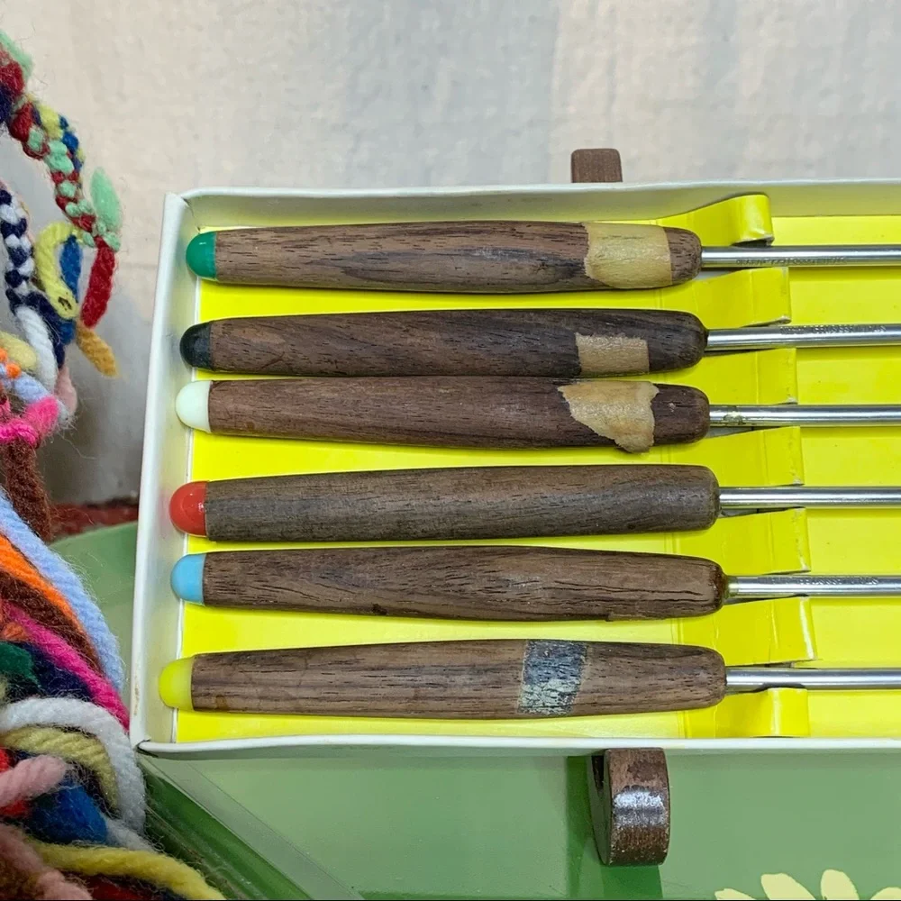Vintage fork fondue ends